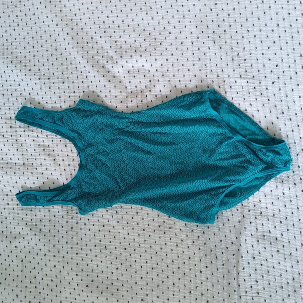 American Apparel Sheer Bodysuit
